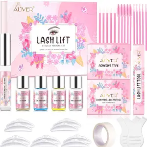 Lash Lift kit Eyelash Perm Kit,  Eyelash perming kit,Including Eye Shields,Pads and Accessories(Glue Upgraded Version) DIY kit