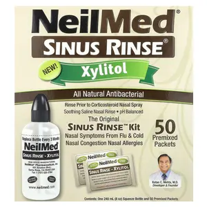 NeilMed Sinus Rinse®, Xylitol, Sinus Rinse™ Kit, 2 Piece Kit