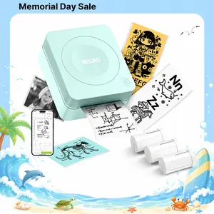 Mini Sticker Printer-2 Inch Bluetooth Thermal Pocket Printer, PM290 Inkless Portable Printer for Study Notes, AI Printer, Photos, Journals, Memos, Lists,Sticky Label, Ideal Gift for Valentine's Day, TikTokShopBlackFriday #SummerVibes