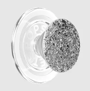 popsockets Confetti Foil Silver MagSafe PopGrip, Accessories, Mobile, Mount, Phone