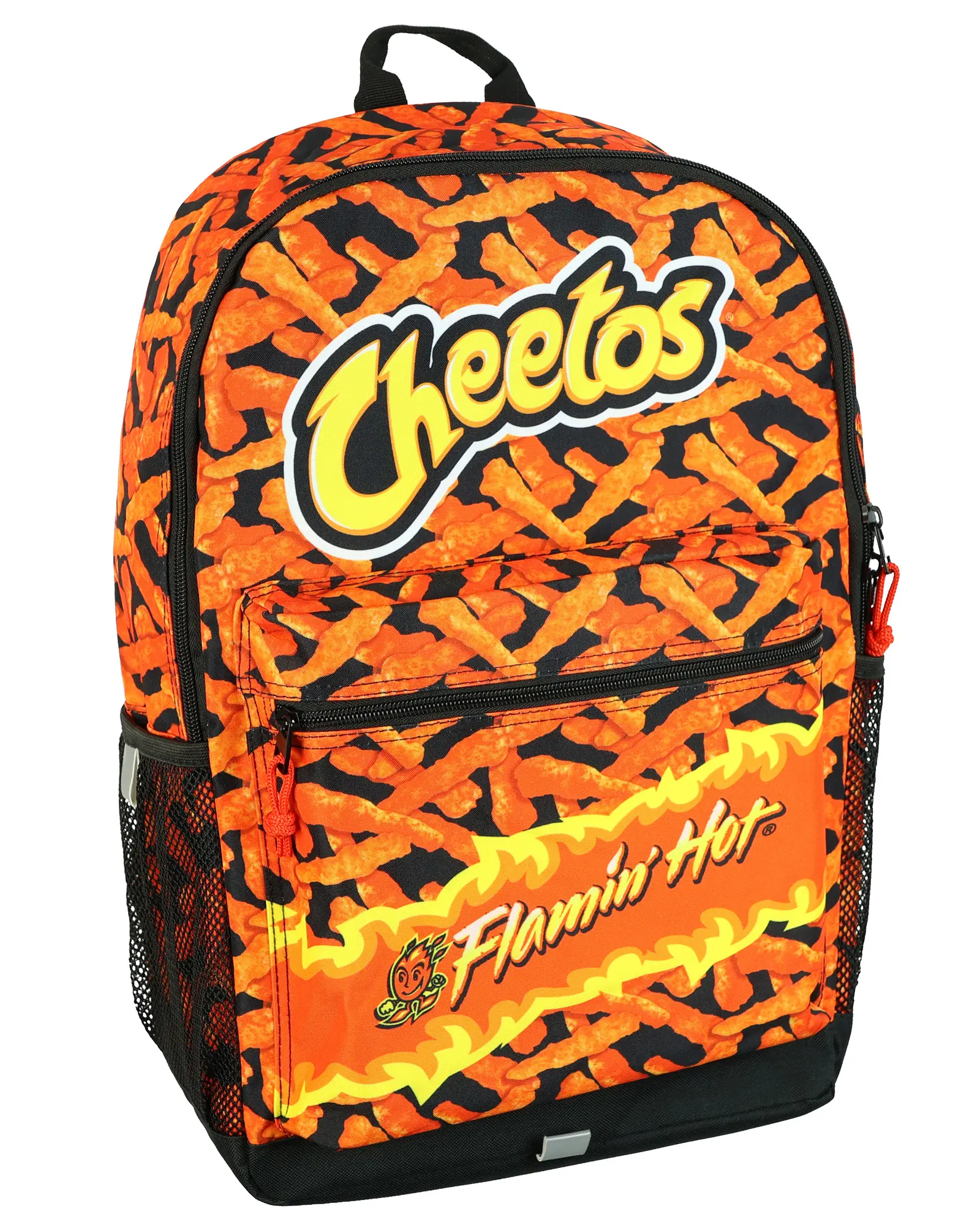 Flamin' Hot Cheetos Backpack Multipurpose Tote Bag with Adjustable Straps 17"