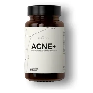 Acne+ Teen Skin Supplement – Vitamins A, C, E, B, Biotin & Pantothenic Acid – Supports Clear Skin, Balanced Oil Production & Healthy Glow – 90 Vegetarian Capsules