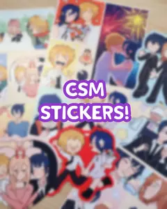 CSM Vinil matte Stickers! :D