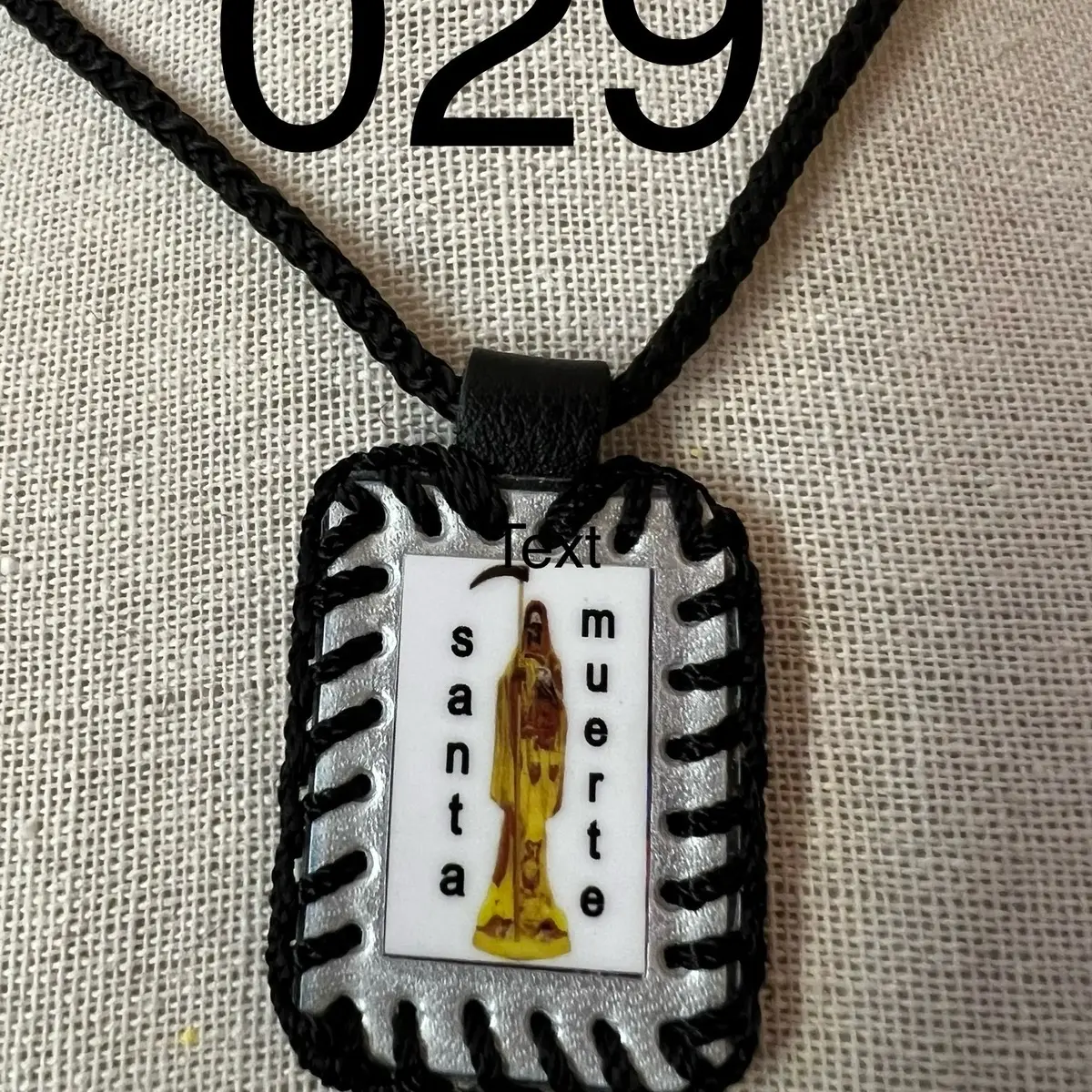 Escapulario de la santa Muerte