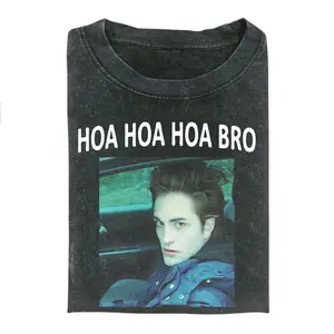 Edward Twilight Graphic T-Shirt, Hoa Hoa Hoa Bro Tee, Movie Fans Gifts, Book Lover Shirt, Twilight Merch