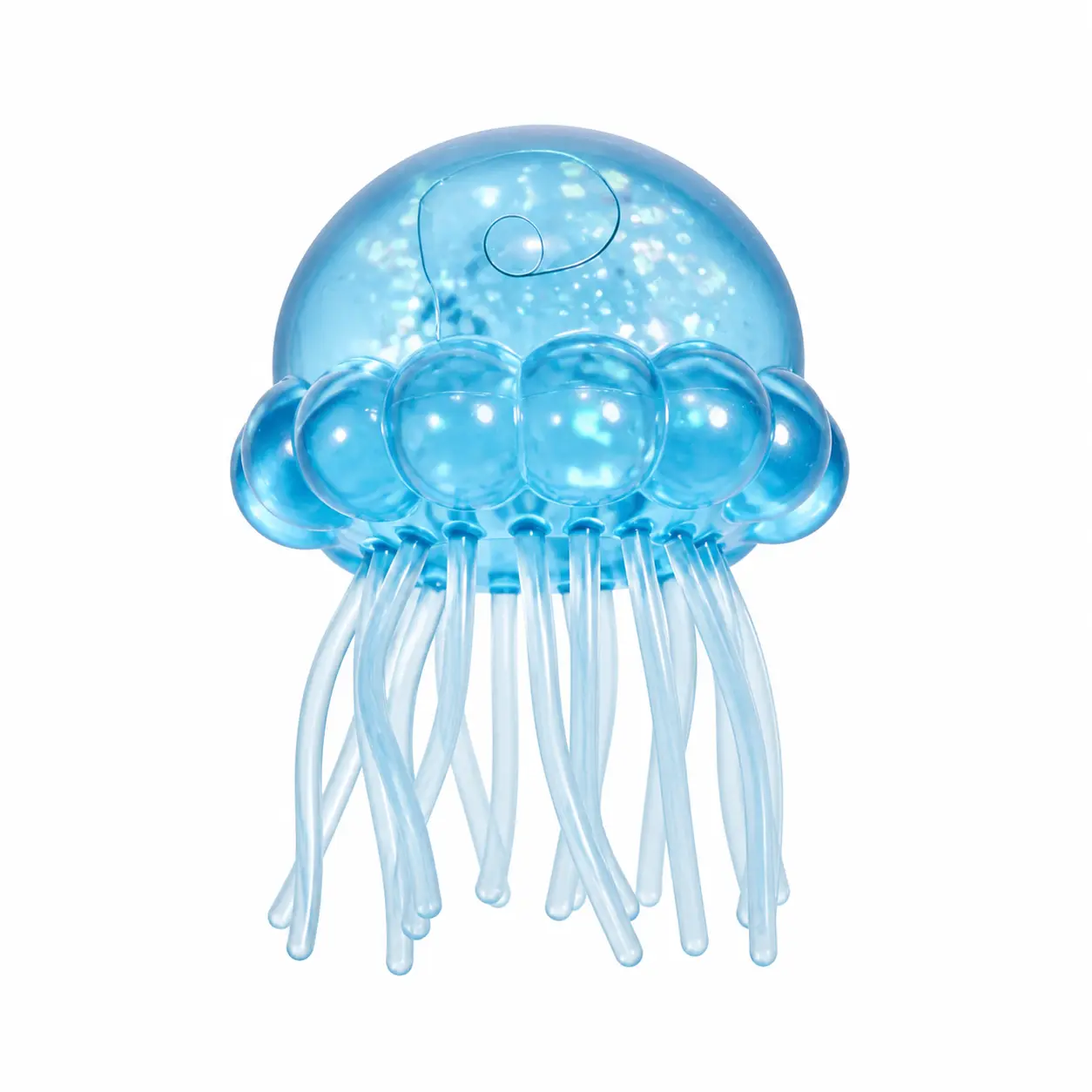 Soft Glitter Jellyfish Squishy Toy, Stress Relief Desk Fidget Toy for Adults