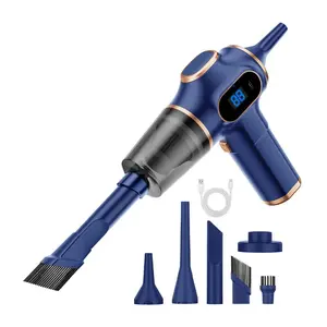 Portable Wireless Vacuum Cleaner – 95,000PA Suction, HEPA Filter, 60W for Car, Home & Office