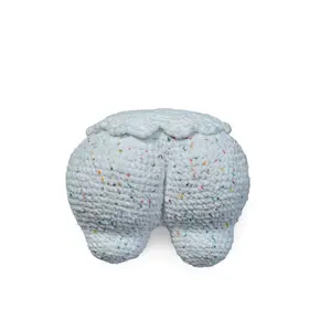 SnuggleUpCake's Birthday Cake Plushie – Sprinkle Frosted Cheeky Pillow
