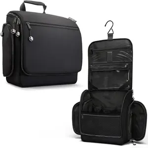 Venture 4th Hanging Travel Bag with Expandable Compartments & Removable Pouch for Toiletries