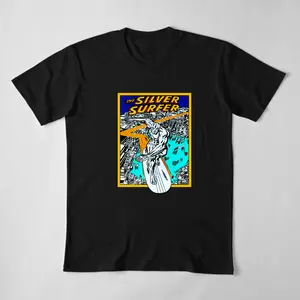 80S 1989 The Silver Surfer T-Shirt, Hip Hop Rap 90s T-shirt, Birthday Gift, Gift For Both Man and Woman, Unisex T-shirt