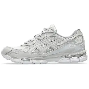 Asics GEL-NYC Low-Top Unisex Running Shoes in Gray and White for Comfort and Versatility Trending Shoes, House White Official Shoes to Get / Maison Mihara