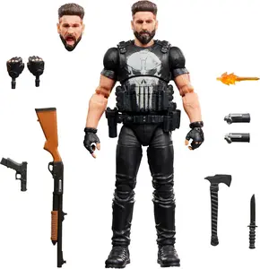 Marvel Legends Series Punisher, The Punisher Collectible 6-Inch Action Figure Set