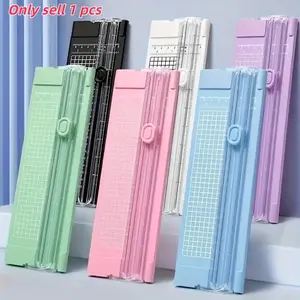 Precision Trimmer for DIY, Crafts, School, Office, Home Office, Bidirectional Paper Cutter, A4 Handheld Manual Paper Cutter, Perfect Gift