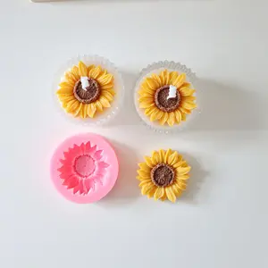 Sunflower Shaped Silicone Mold, DIY Candle Mold, Handmade Candle Mold, Resin Drip Mold, DIY Candle Making Tool, DIY Kit, Handmade Crafts, Handmade Gifts