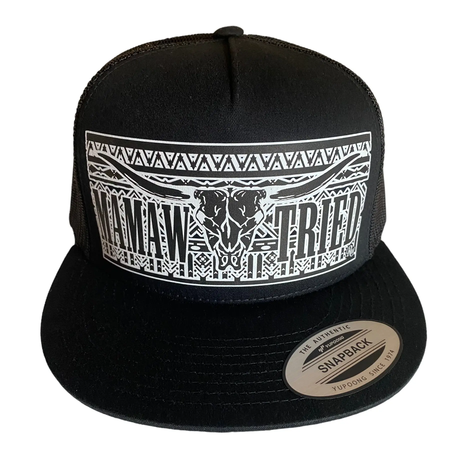 RW MAMAW TRIED PRINT HAT