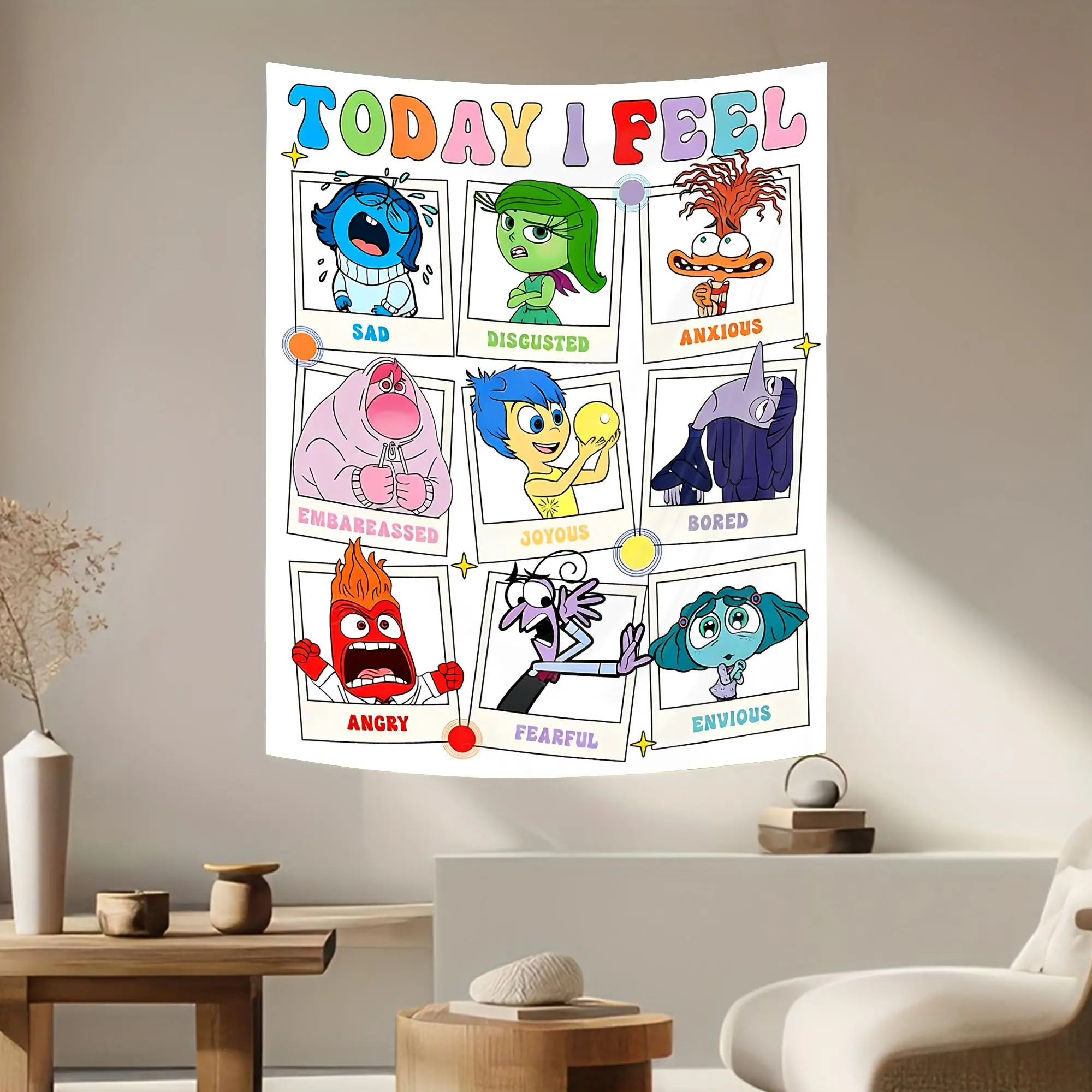 DISNEY CLASSIC Cartoon Tapestry, Funny Cartoon Wall Hanging Tapestry for Kids Bedroom Living Room Dorm Home Decor
