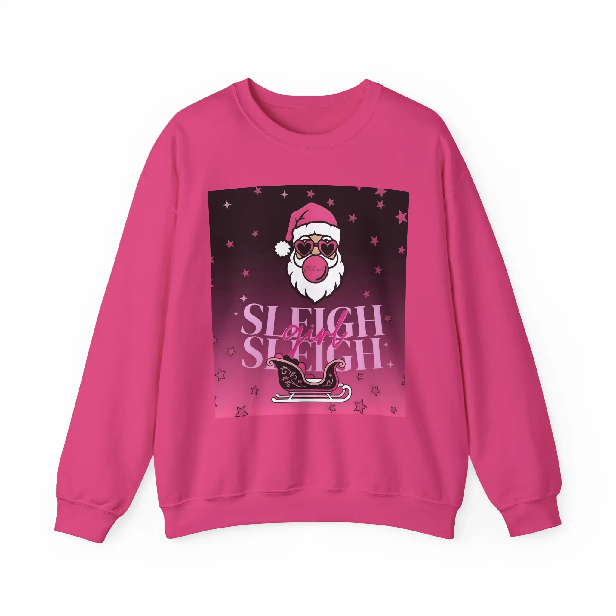 Goofy Santa Sweatshirt | Funny Holiday Christmas Sweater