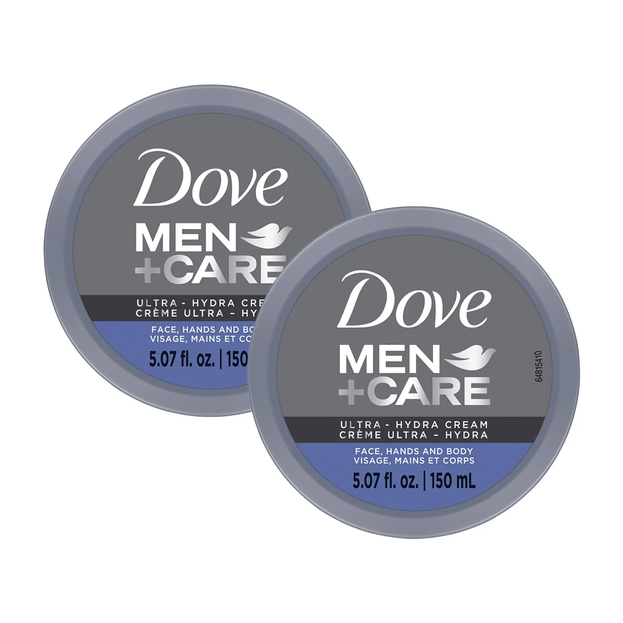 Dove Men Plus Care, Ultra Hydra - 5.07 oz Face Moisturizer - Pack of 2 Moisture Nourishment Skin Repair