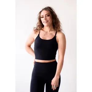 Elevate Cropped Tank - Black SMALL & XL Only