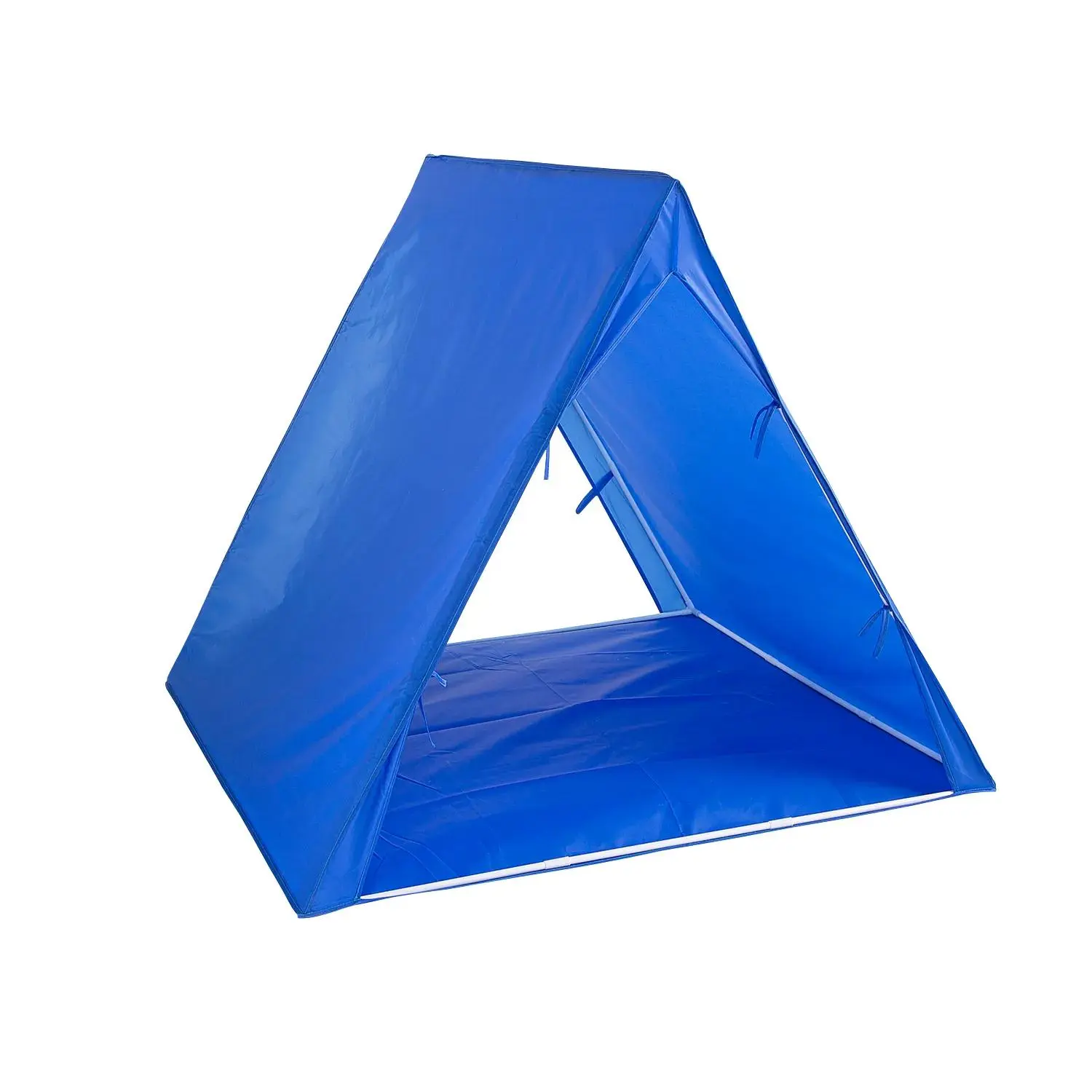 45" x 43" x 40" Blue Plastic Sleepover Tent with Frame