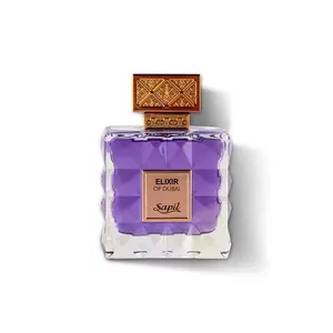 Sapil Elixir of Dubai Eau De Parfum 100ml – Warm Spicy Amber Oud Fragrance – Long Lasting Unisex Perfume