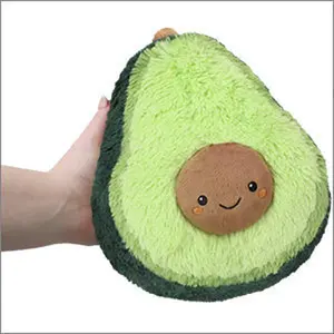 SQUISHABLE Mini Squishable Comfort Food Avocado Plush Toy Stuffed Animal Softest