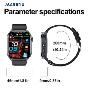 2026 Smart Watch Designed for Both Men And Women - Featuring a 2.0" HD Screen, Flashlight, AI-GPT Smart Q&A, Multiple Sports Modes, Call And Message Alerts, Music
