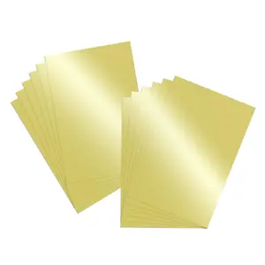 22 x 28 in. Metallic Gold Poster Board