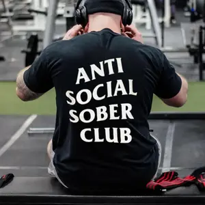 Anti Social Sober Club Shirt