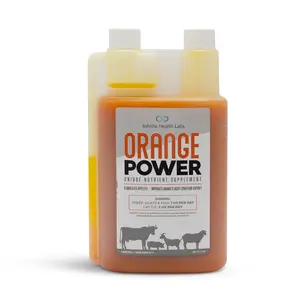 Orange Power – Show Cattle, Sheep, Goat & Pig Appetite Supplement | B12 Performance Drench