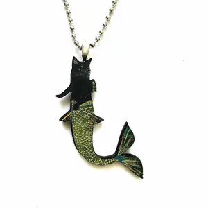 Black Cat Necklace