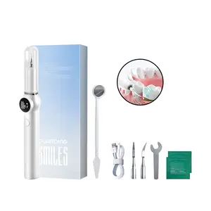 Electric Scaler/Oral Plaque/Tartar Remover with Effective Remove Plaque Tartar and Stains Preventing Cavities Bad Breath and Gum Disease for At-Home Teeth Cleaning Cost-Effective Oral Care Solution - Cleansing