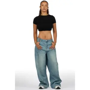 Letitia Light Wash Extra Baggy Jean