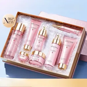 Sakura Age-Defying Skincare Set - Korean Skin Care Set 8-Piece Skin Kit Anti Aging Set to Reduce Wrinkles, Firm Skin & Restore Radiance with Deep Moisture, Moisturizer, Moisturizing Set