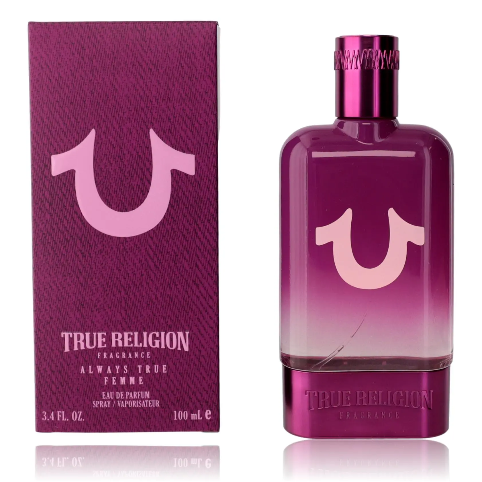 Always True by True Religion Women's EDP Spray - 3.4 oz (3 to 3.9 fl oz), 100 ml Perfume, Bold Yet Elegant Bold Aroma, Stylish Bottle