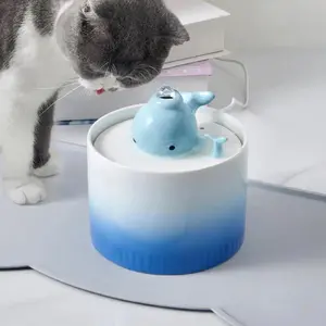 Ceramic Cat Water Fountain | Whale Water Fountain Spout