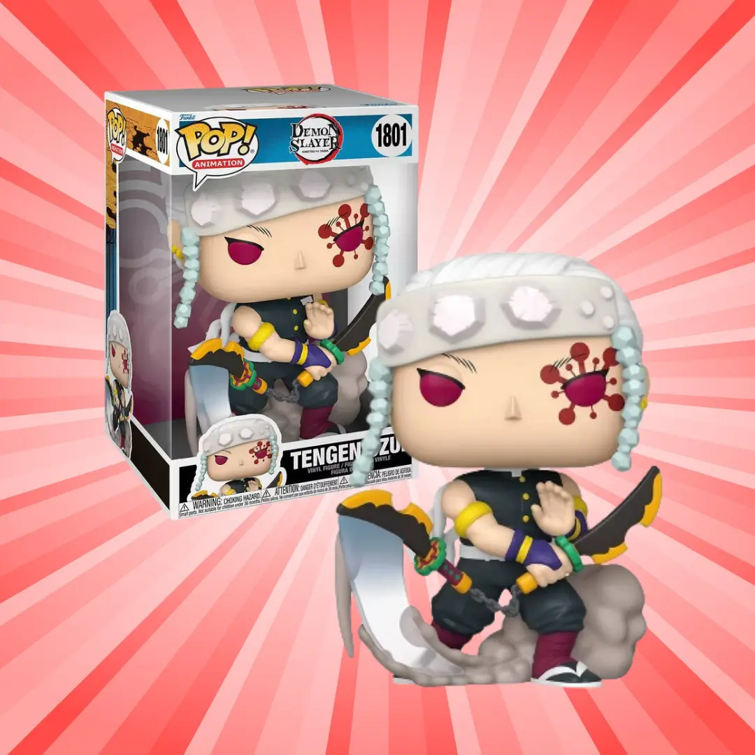 Funko Pop! Demon Slayer Tengen Uzui Jumbo 10" TargetCon Exclusive #1801