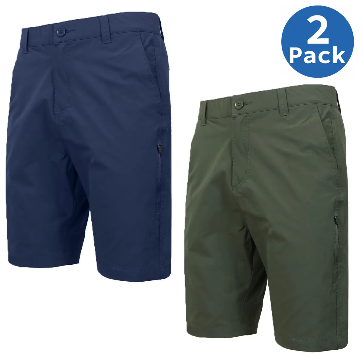 (2 Pack) Navy-Olive
