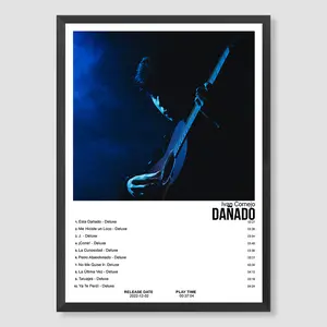 Ivan Cornejo - Dañado Album Cover Poster Music Poster Decor Decoration
