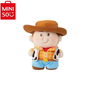 Disney Mini Fluffy Besties Series Plush(Woody),Adorable Cartoon Character Decor for Room,Sofa,Pillow,Plush Doll,Holiday &Birthday Gift