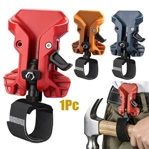 Handheld Drill Self-Locking Quick-Release Belt Bracket, Ideal for Electricians, High-Altitude Work, Single-Handed Use, Ladder & Attic Tools