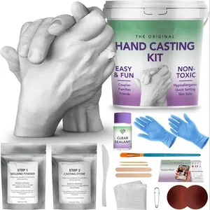 Dowmoo Clone Powder Hand Mold DIY Kit, 3D Model Handprint Memorial Gift, Cross-Border Export, Perfect for Collectors and Enthusiasts