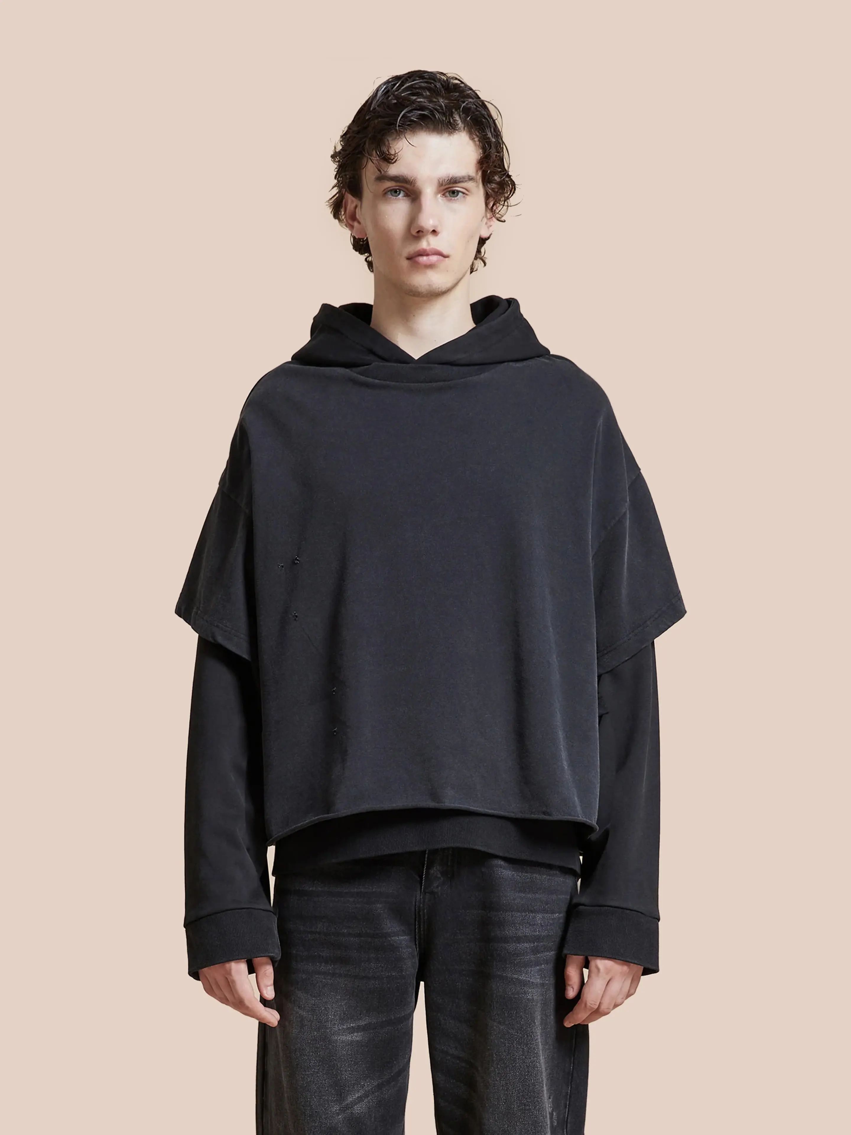 Double Layer Hoodie