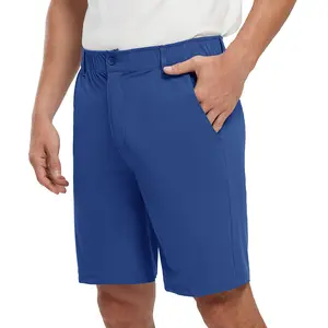 GOPUNE Men's Golf Shorts Stretch Dry Fit 9" Lightweight Casual Dress Work Shorts with Pockets #fathersdaygift