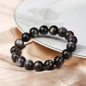 Happiness Crystal Black Sunstone Bracelet Daily
