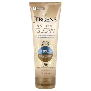 Jergens Natural Glow, Firming Daily Moisturizer, Medium to Deep, 7.5 fl oz (221 ml)