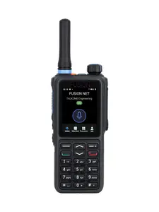 FUSION Direct Connect Professional Rugged Walkie-Talkie Phone Portable Radio with USB Charger Cable, Worldwide Coverage, Private Channel, Fusion Community, Wi-Fi, 36 Country LTE Cellular USA All Carriers, Durable Global Radio
