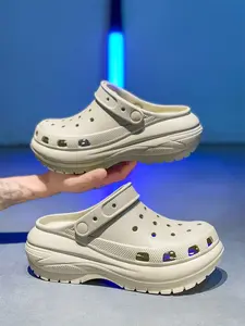 Unisex Minimalist Milky White Clogs: Fresh & Age-Reducing, Street Style & Social Media Shoes, Slippers