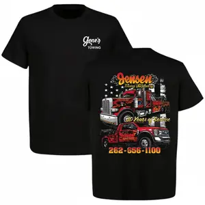 Jensen Towing and Recovery Shirt, Tow Truck Graphic Tee, 30 Years of Service Fan Apparel, Gift for Tow Truck Drivers, Recovery Operators, Mechanics, Dad, Husband