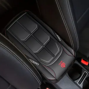 Durable Y Pattern Rubber Armrest Cover, Easy Installation & Cleaning, Comfortable Car Interior Accessory, & Design
